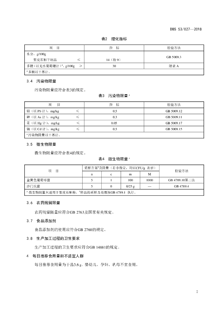 DBS53/ 027-2018 标准预览