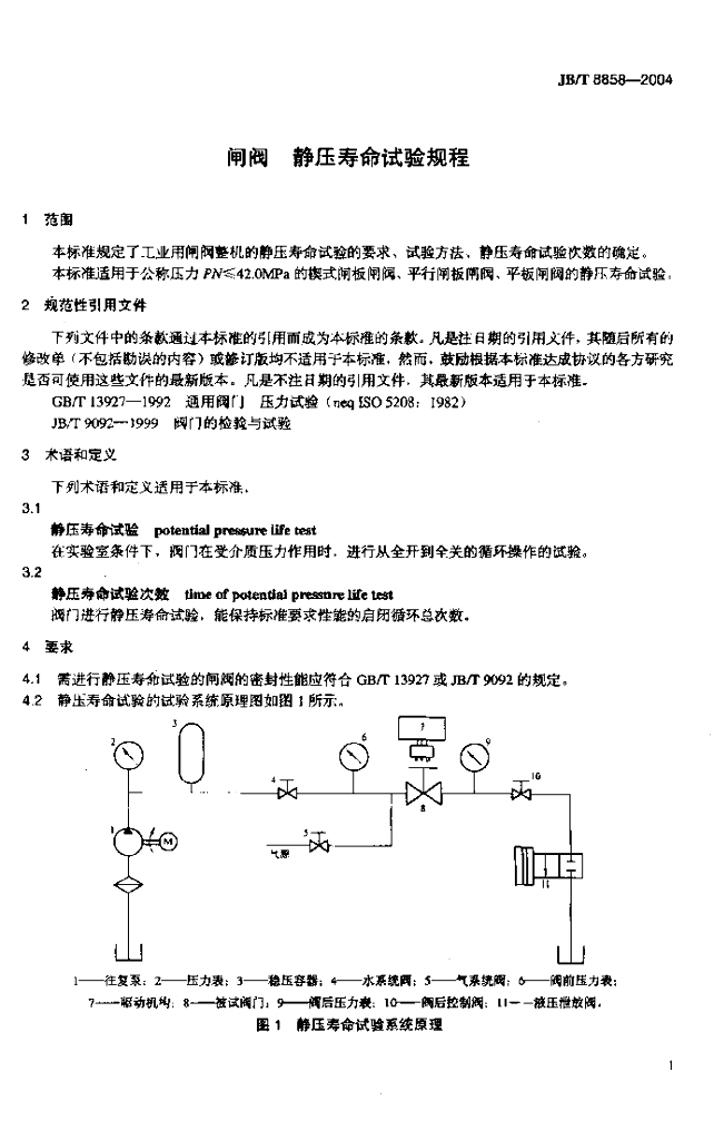 JB/T 8858-2004 标准预览