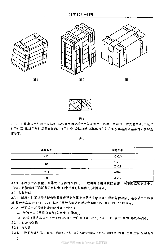 JB/T 9511-1999 标准预览