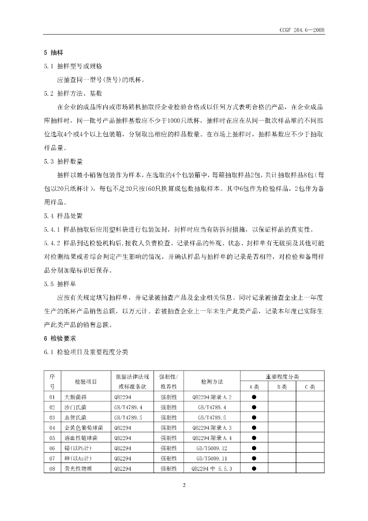 CCGF 204.6-2008 标准预览