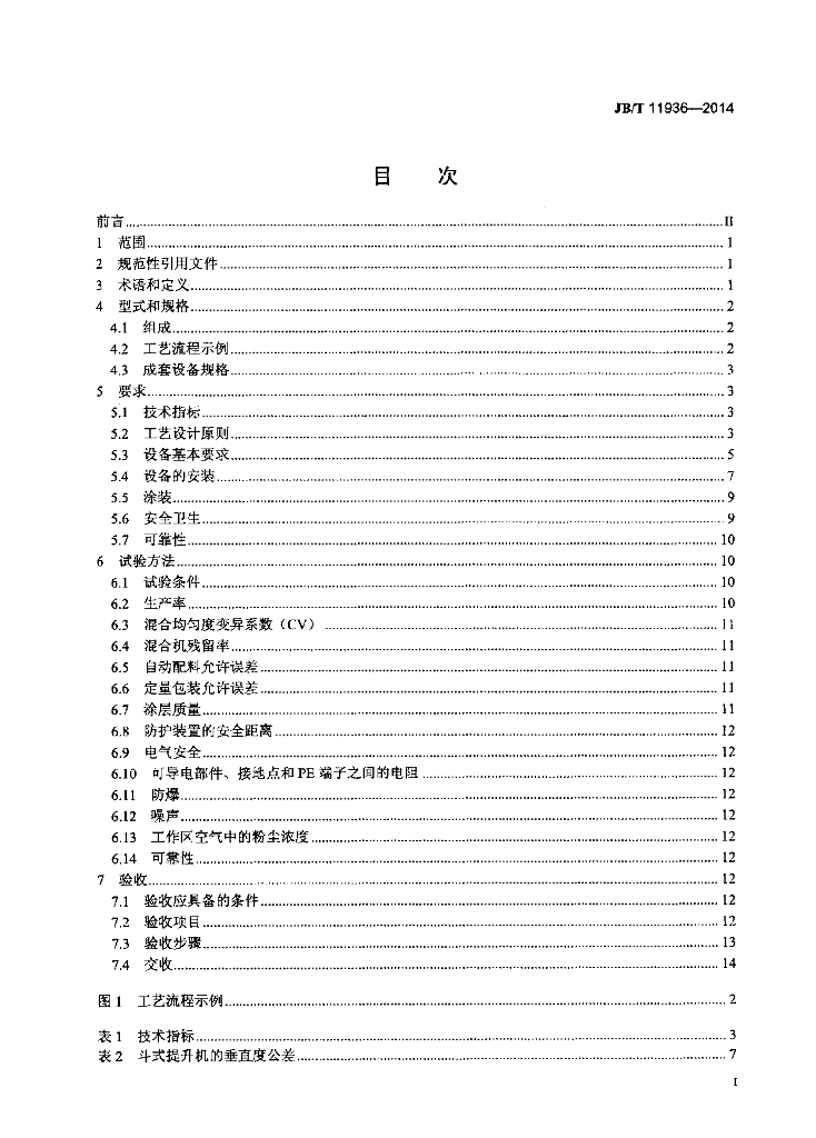 JB/T 11936-2014 标准预览