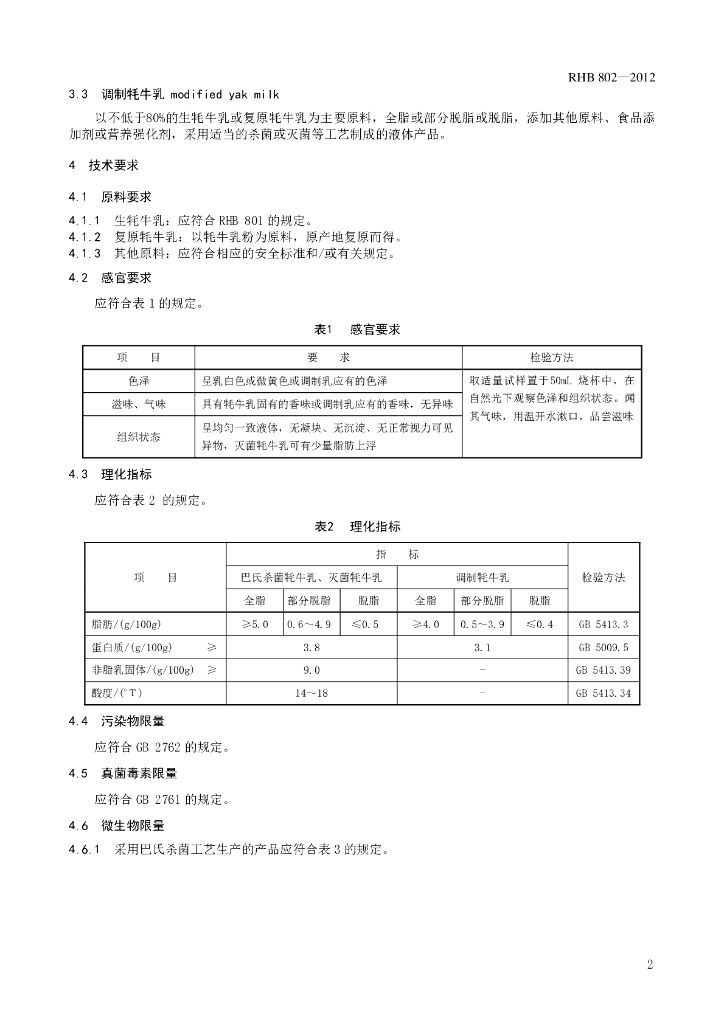 RHB 802-2012 标准预览