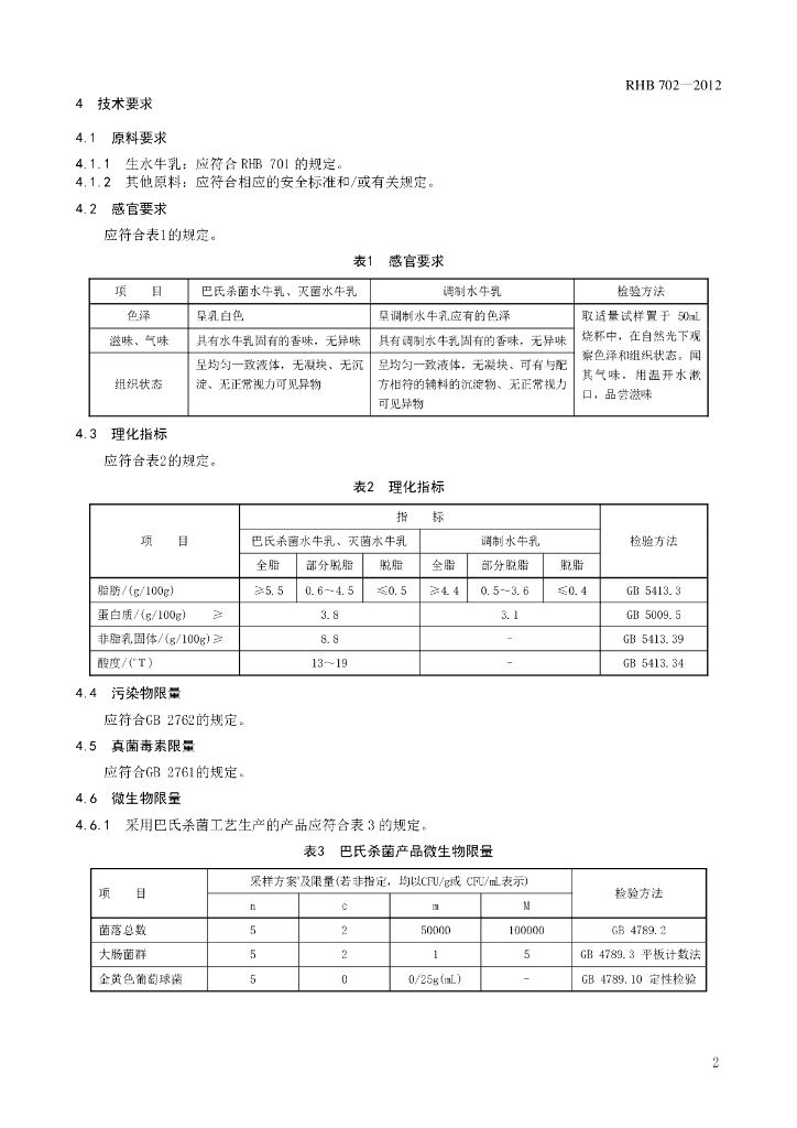 RHB 702-2012 标准预览