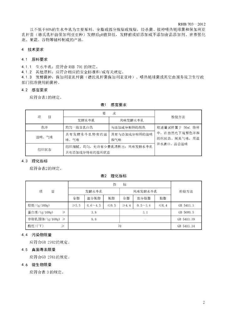 RHB 703-2012 标准预览
