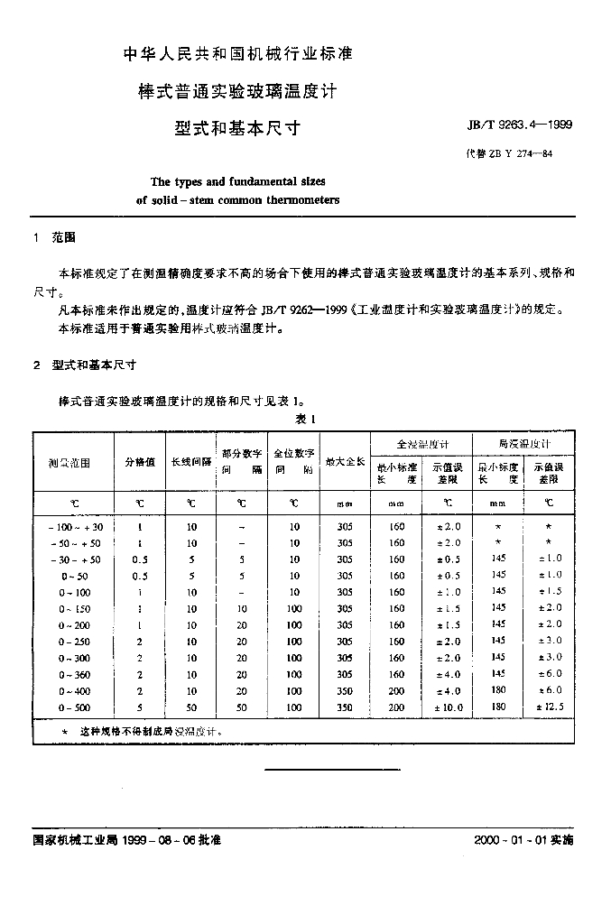 JB/T 9263.4-1999 标准预览