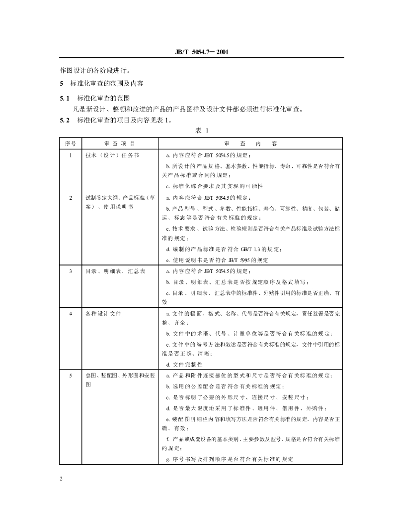 JB/T 5054.7-2001 标准预览