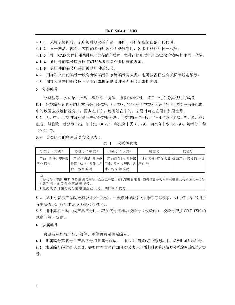 JB/T 5054.4-2000 标准预览