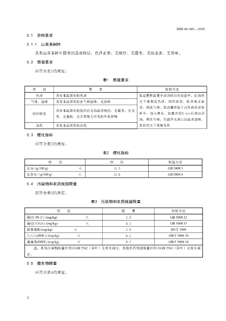 DBS46/ 001-2018 标准预览