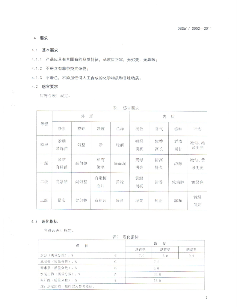 DBS61/ 0002-2011 标准预览