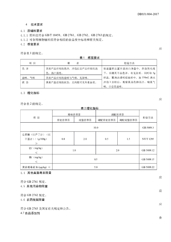 DBS51/ 004-2017 标准预览
