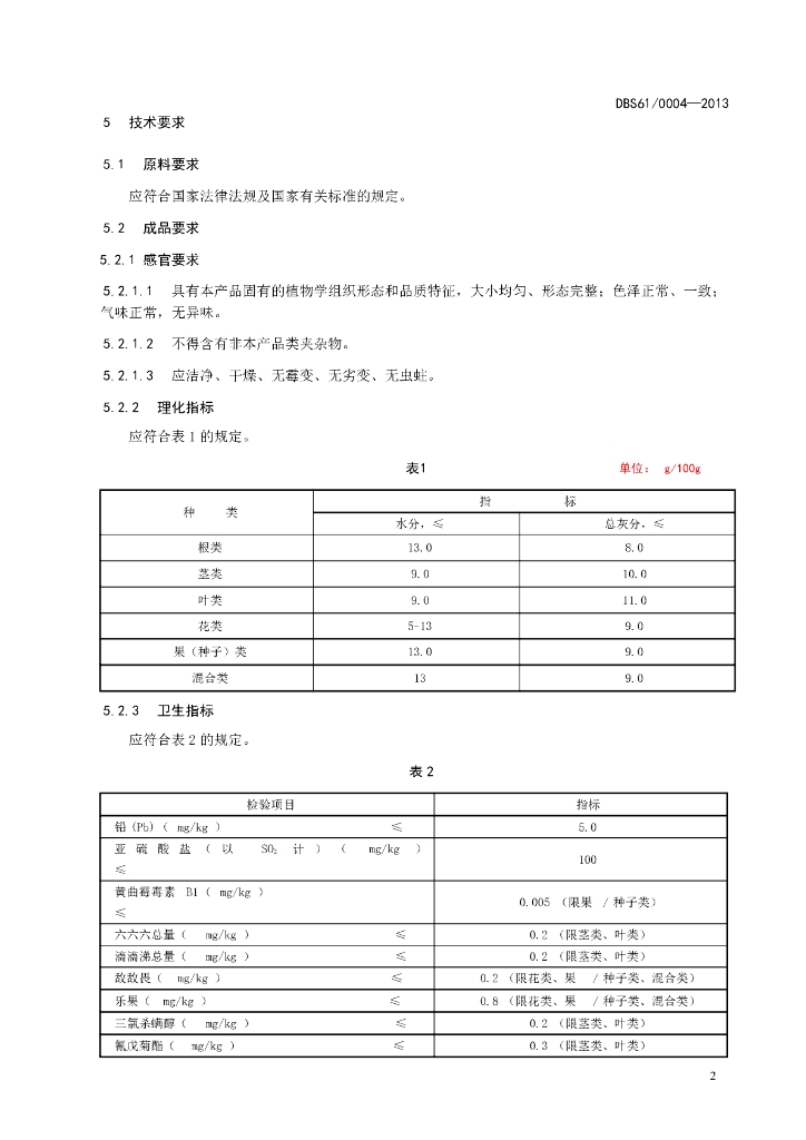 DBS61/ 0003-2013 标准预览