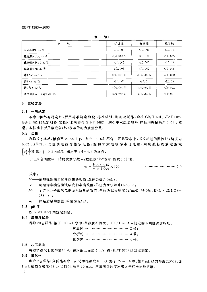 GB/T 1263-2006 标准预览