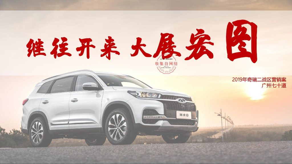 2019奇瑞二战区营销方案