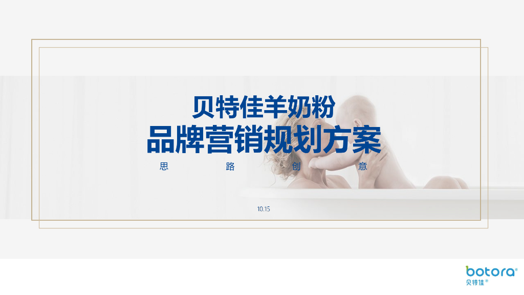 2020贝特佳羊奶粉品牌营销规划方案