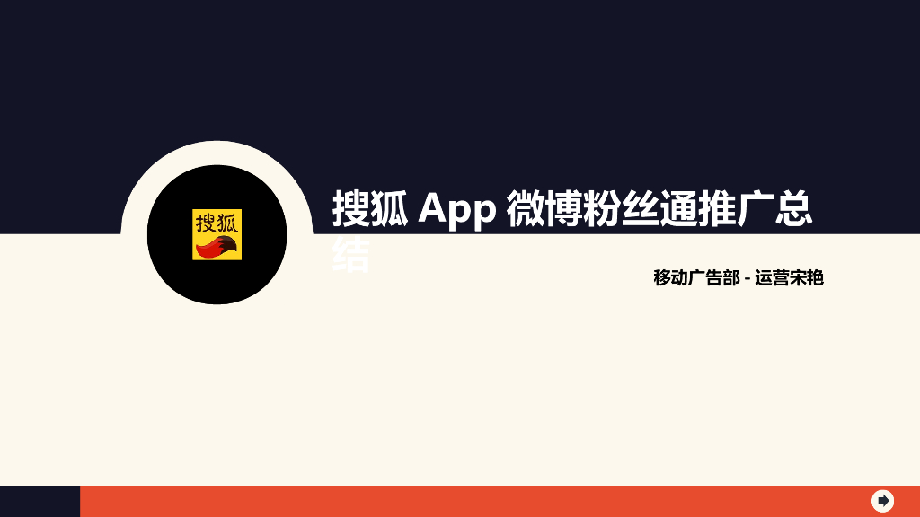 时趣互动搜狐APP微博粉丝通推广总结