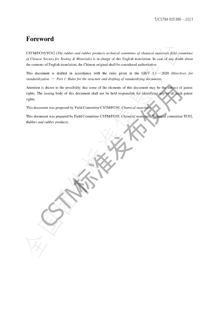 T/CSTM 00538E-2021 标准预览