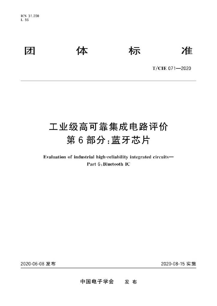T/CIE 071-2020 标准预览