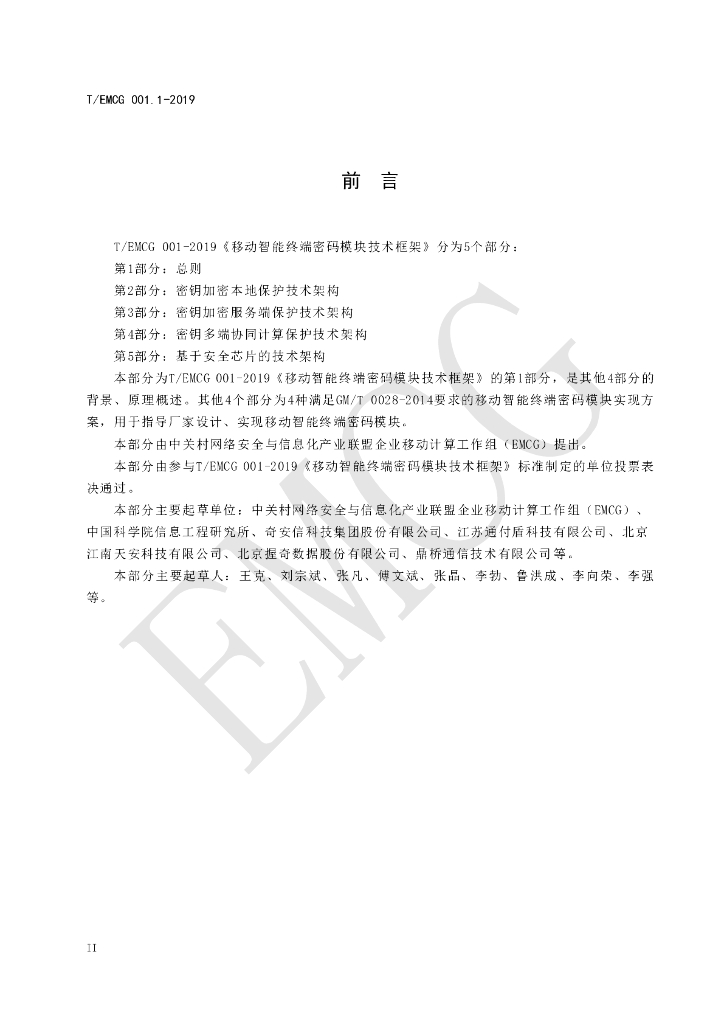 T/EMCG 001.1-2019 标准预览