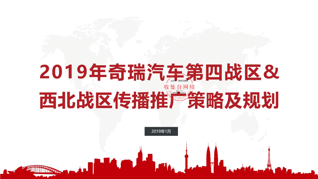 奥美：2019年奇瑞西北特区传播推广策略及规划