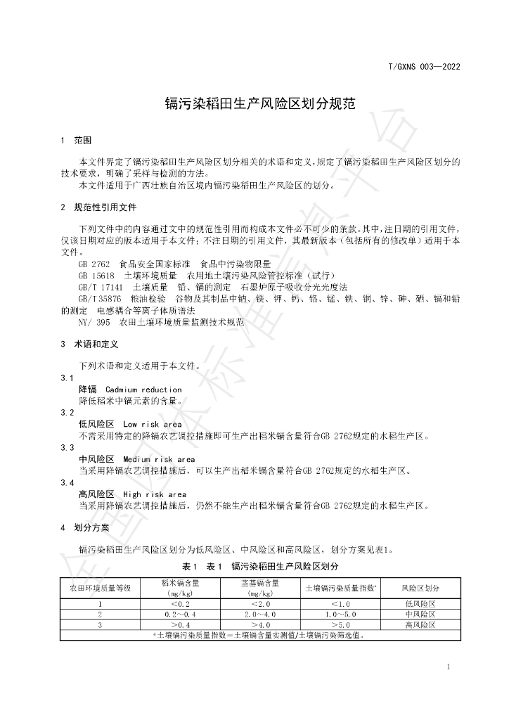 T/GXNS 003-2022 标准预览