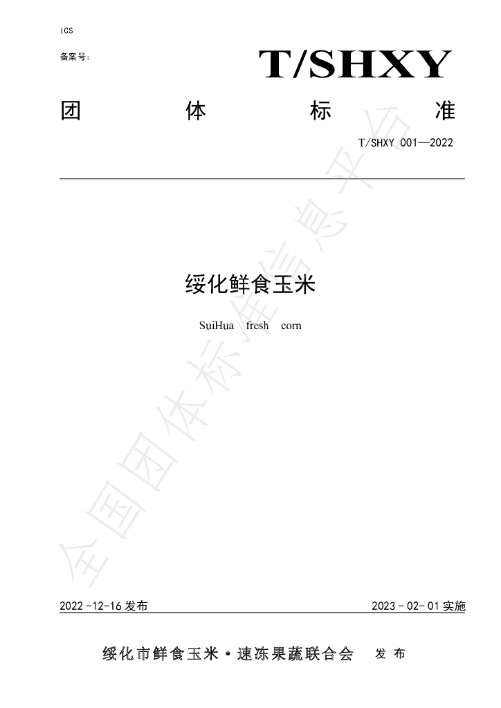 T/SHXY 001-2022 标准预览