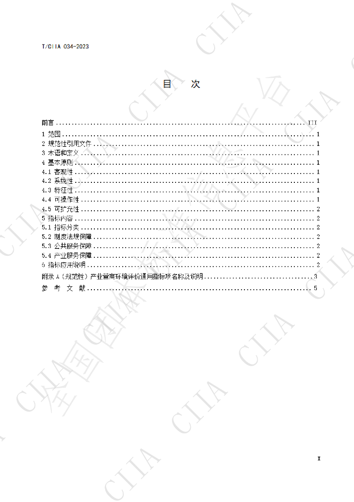 T/CIIA 035-2023 标准预览