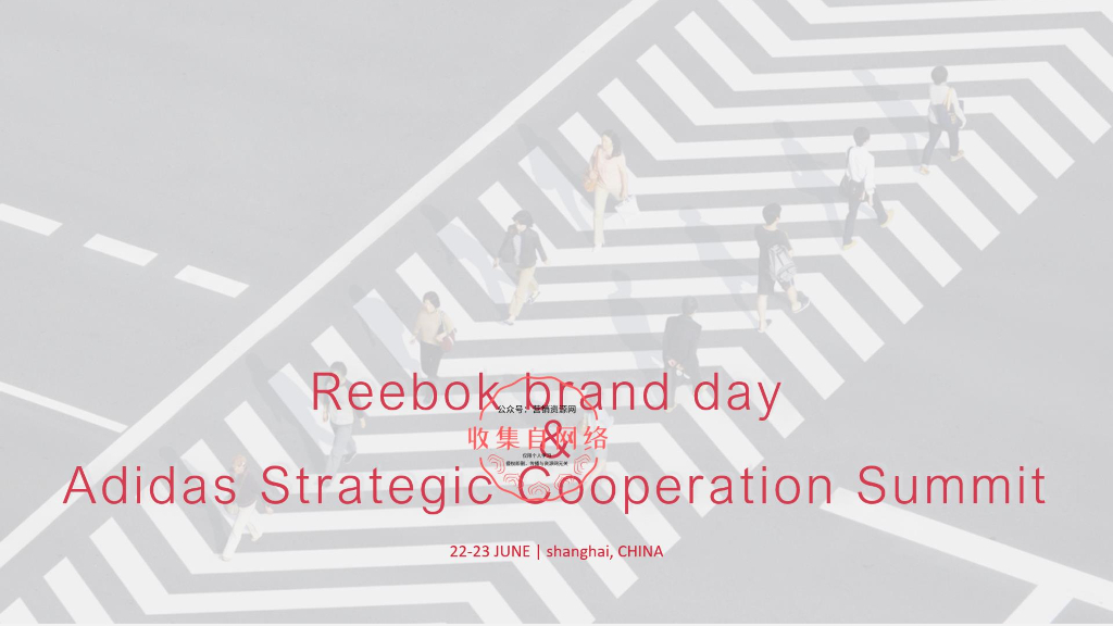 2020阿迪达斯x锐步战略方案