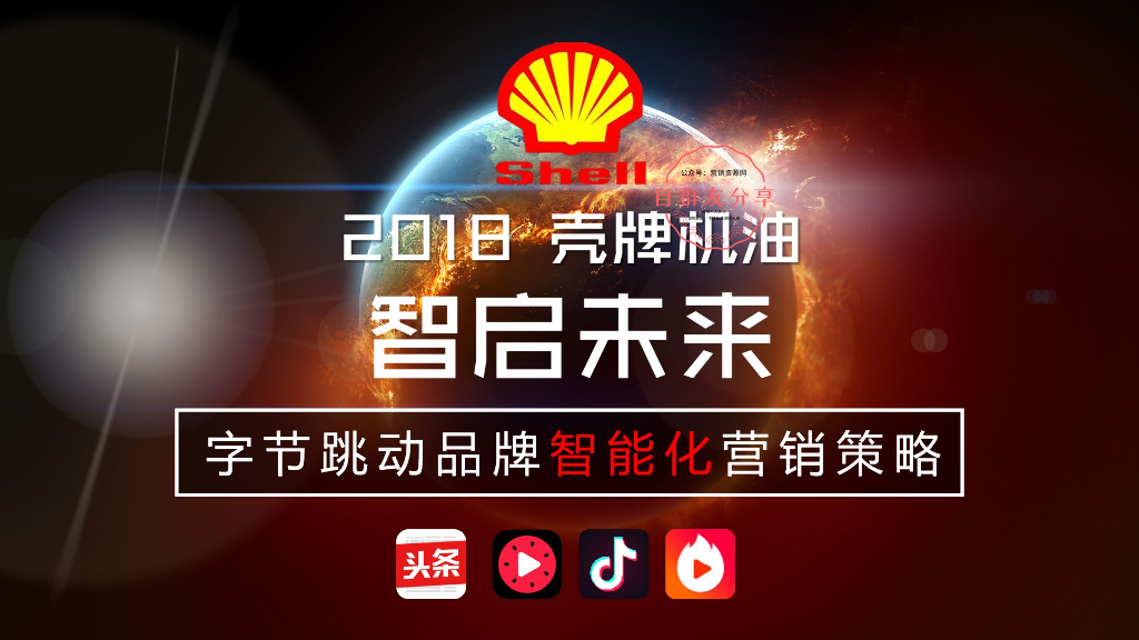 2018壳牌机油年度字节跳动品牌智能化营销策略案