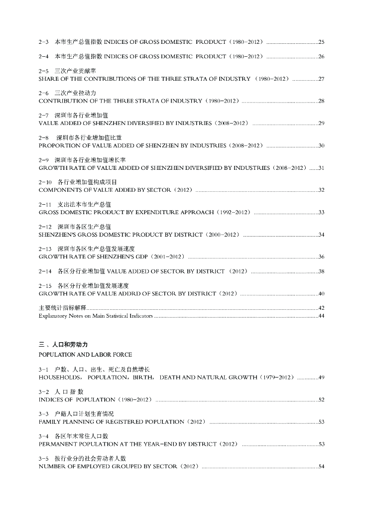 深圳市统计局：深圳统计年鉴2013_第6页