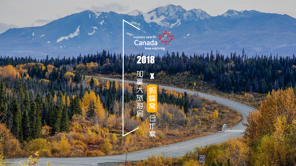2018加拿大旅游局x马蜂窝合作方案