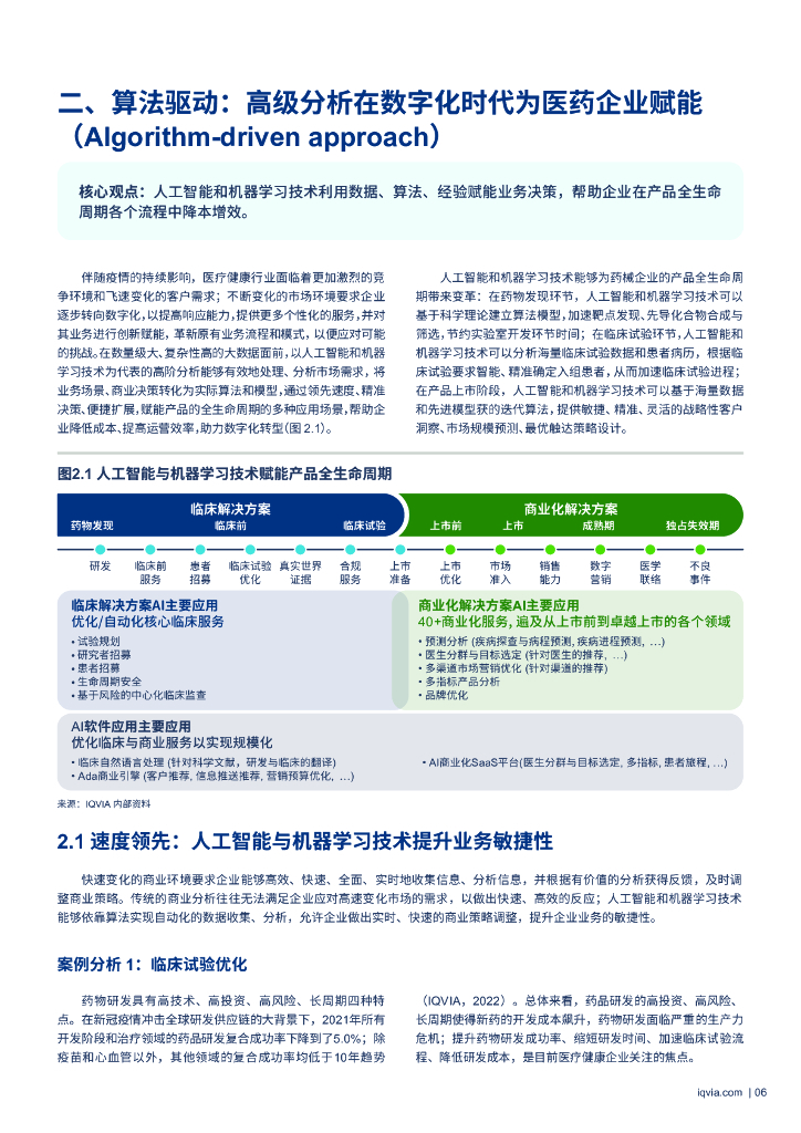 IQVIA：智“健”未来：人工智能与机器学习赋能中国医疗健康行业_第8页