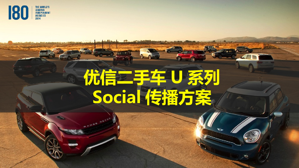 优信二手车U系列social传播