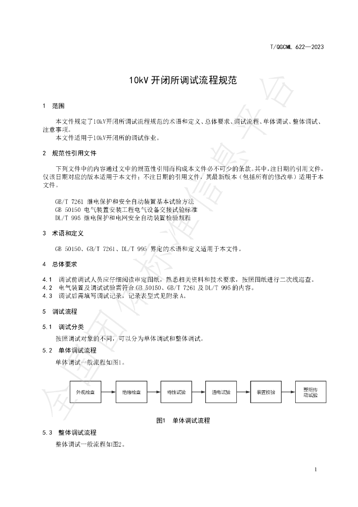 T/QGCML 622-2023 标准预览