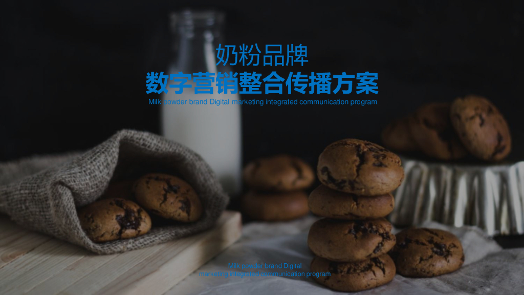 奶粉品牌数字营销整合传播方案