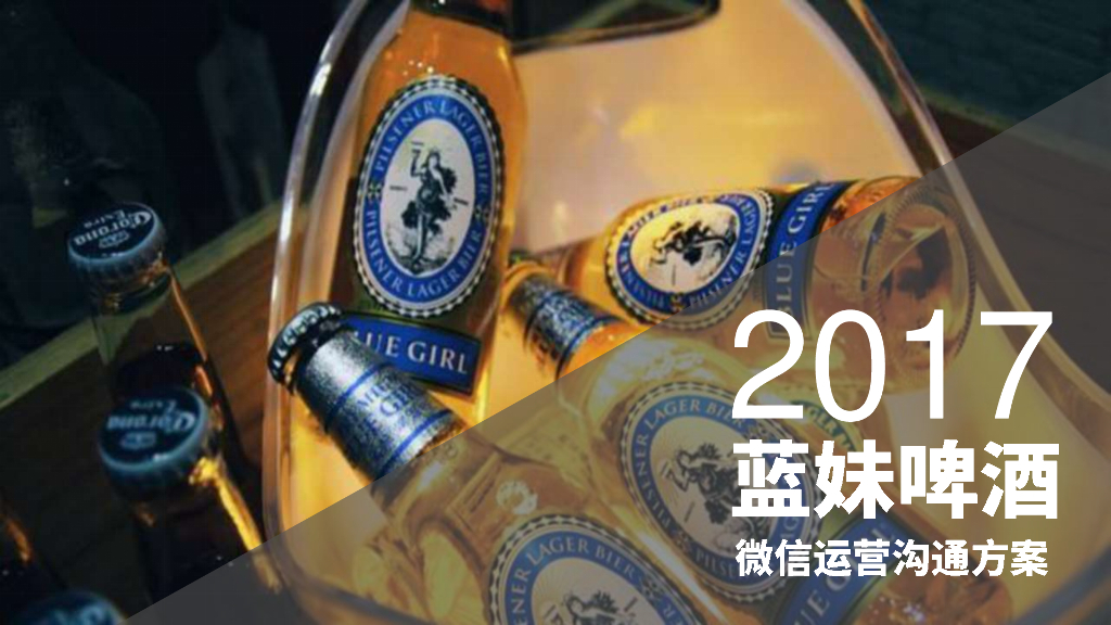蓝妹2017年微信传播策略方案