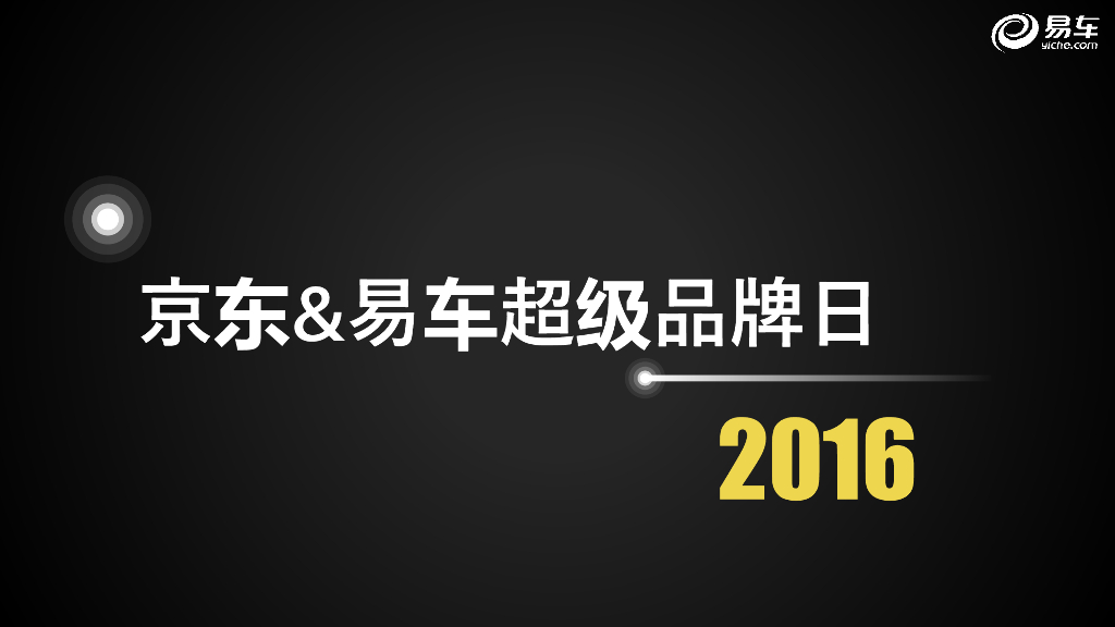 京东&易车2016超级品牌日招商方案