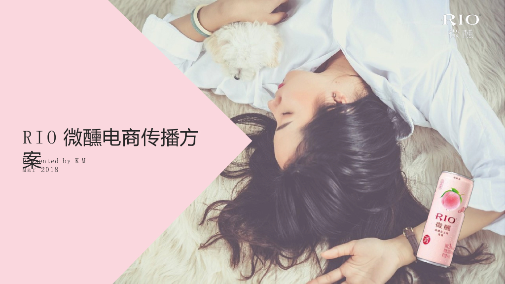 RIO酒微醺电商2018传播方案