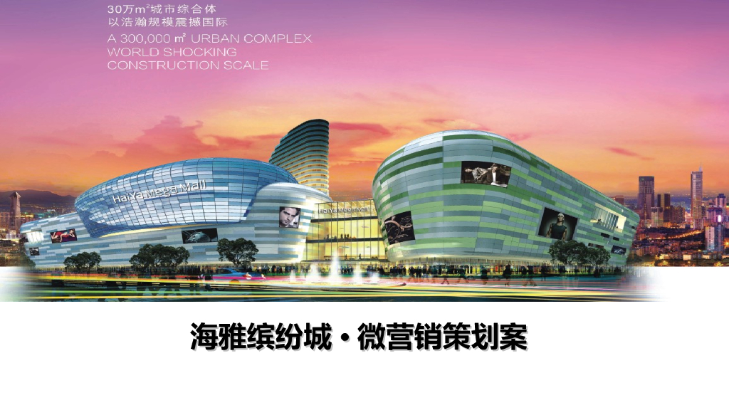 海雅缤纷城微信运营方案