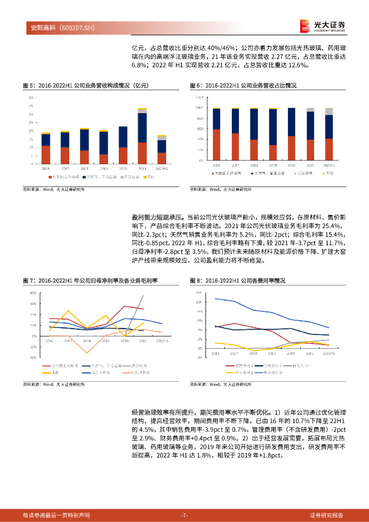 光大证券：安彩高科（600207）-首次覆盖报告：受益于碳中和，历久弥新的光热玻璃先行者_第7页