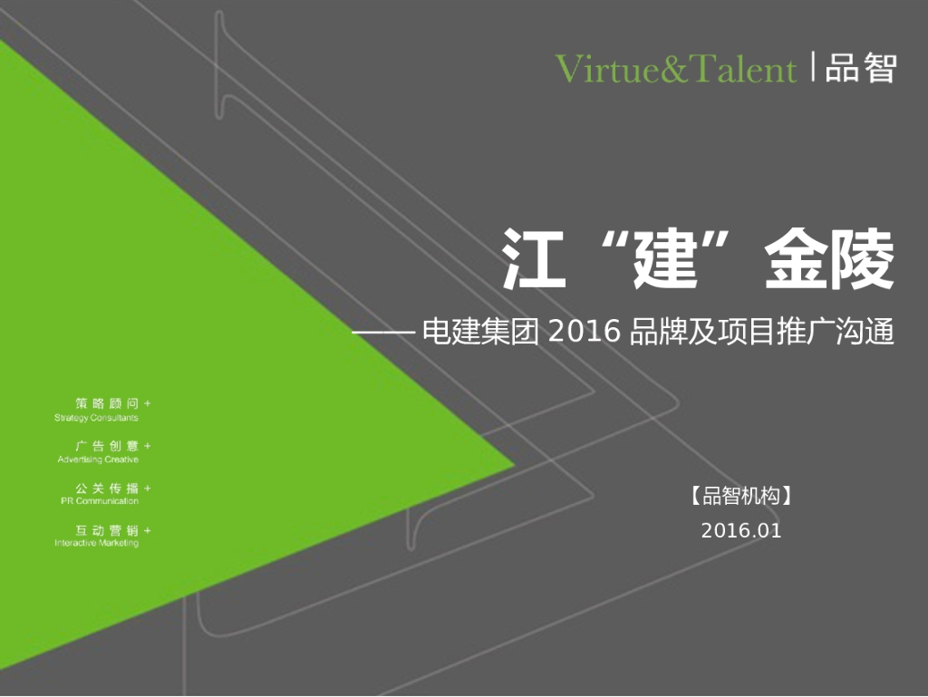 2016南京电建品牌及项目推广沟通