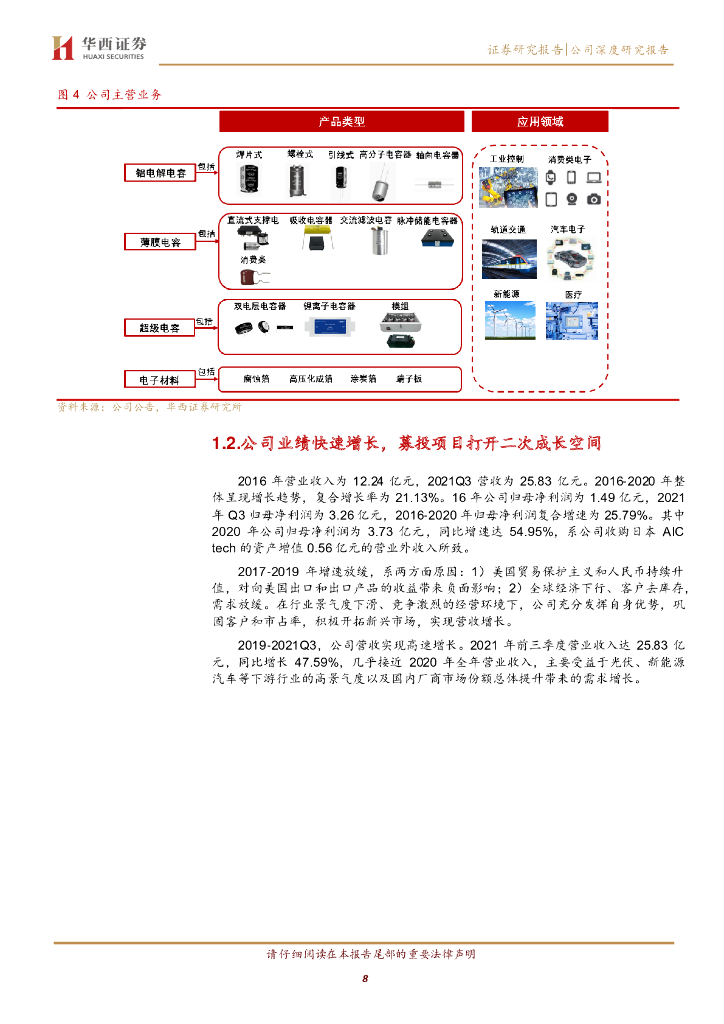 华西证券：江海股份（002484）-乘“碳中和”之风，蓄“全布局”之势，老牌电容厂全面发力_第8页