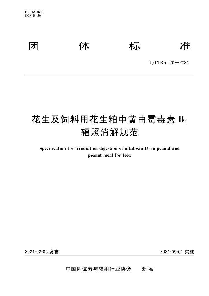 T/CIRA 20-2021 标准预览