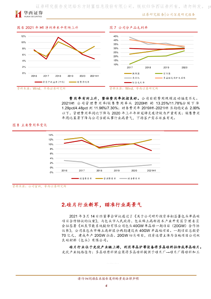 华西证券：双良节能（600481）-从装备到硅片再发展，碳中和助力业绩腾飞_第6页