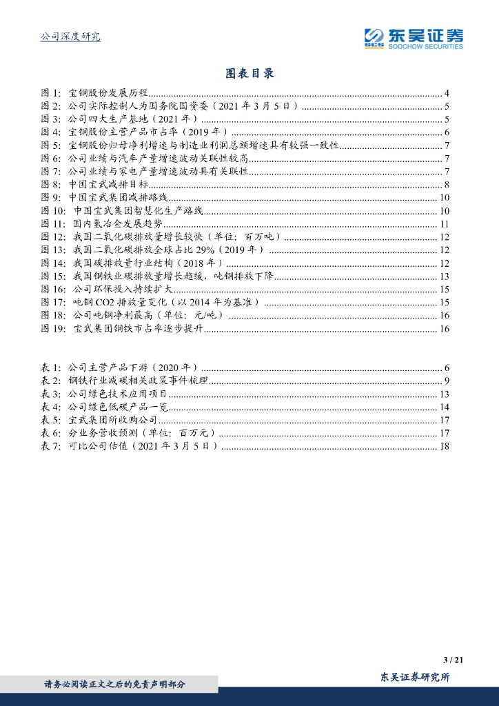 东吴证券：宝钢股份（600019）-充分受益碳中和，行业龙头强者恒强_第3页