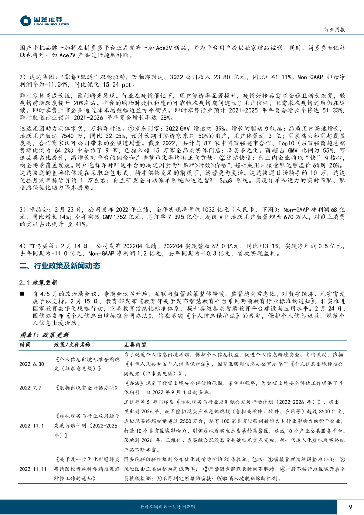 国金证券：传媒互联网产业行业研究：ChatGPT API开放，新一轮国企改革或启动_第9页