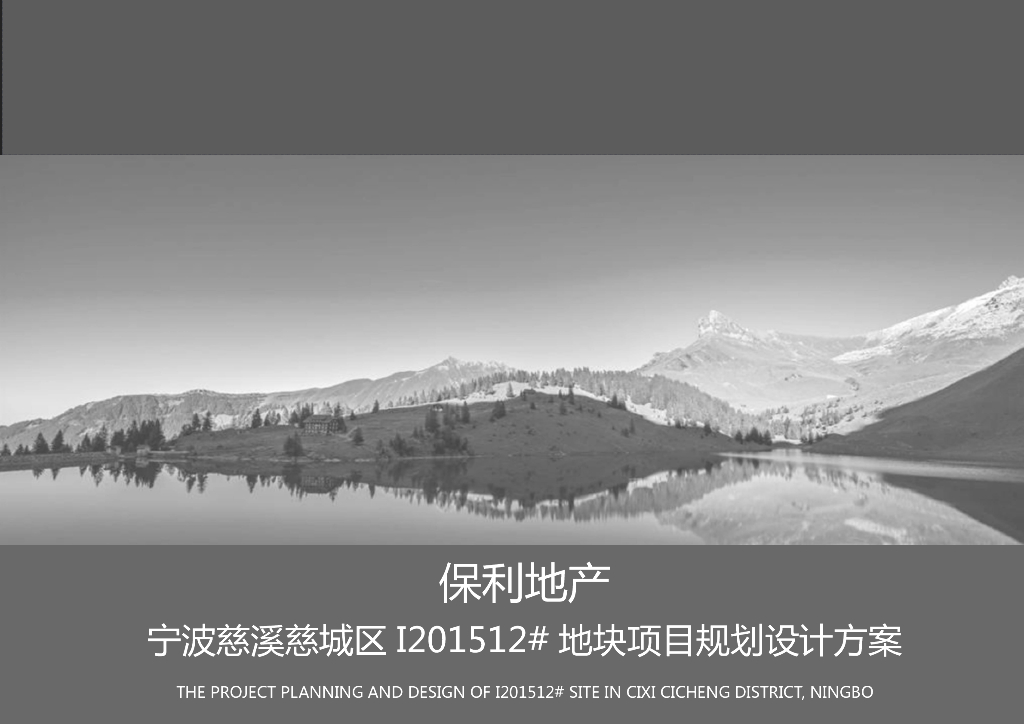 知名地产宁波慈城区山地别墅_洋房方案文本