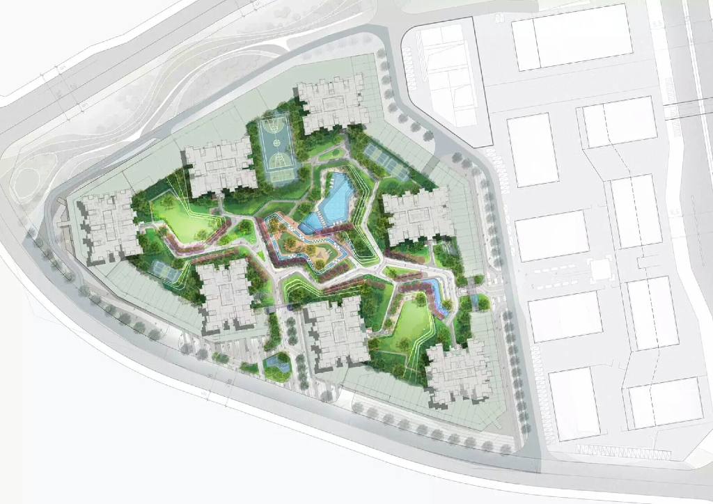 重庆高层住宅区儿童活动场地景观设计方案