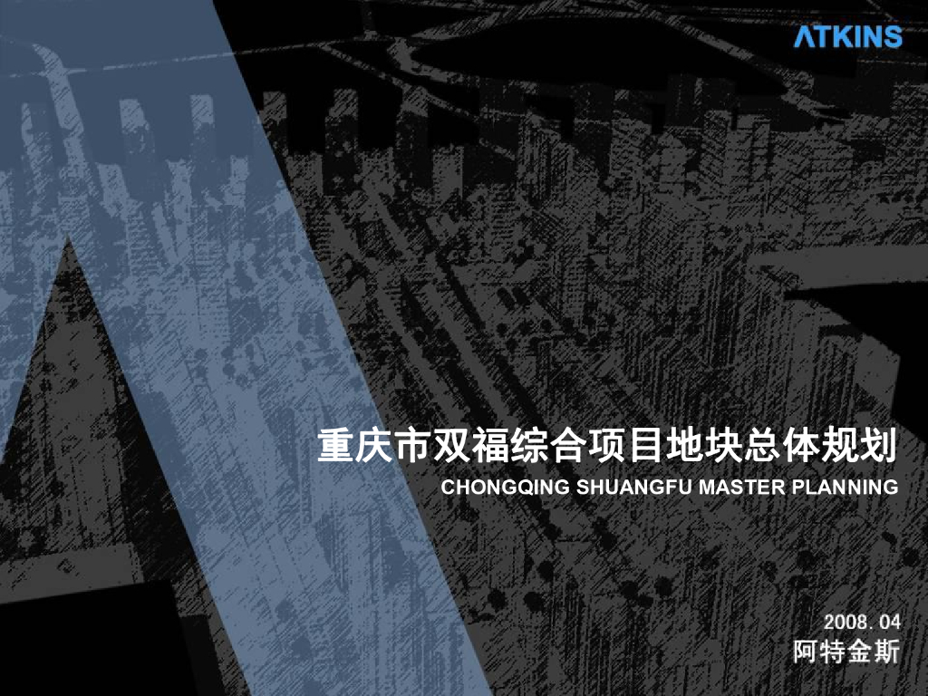 [重庆]双福综合项目居住区总体规划设计（综合，现代）