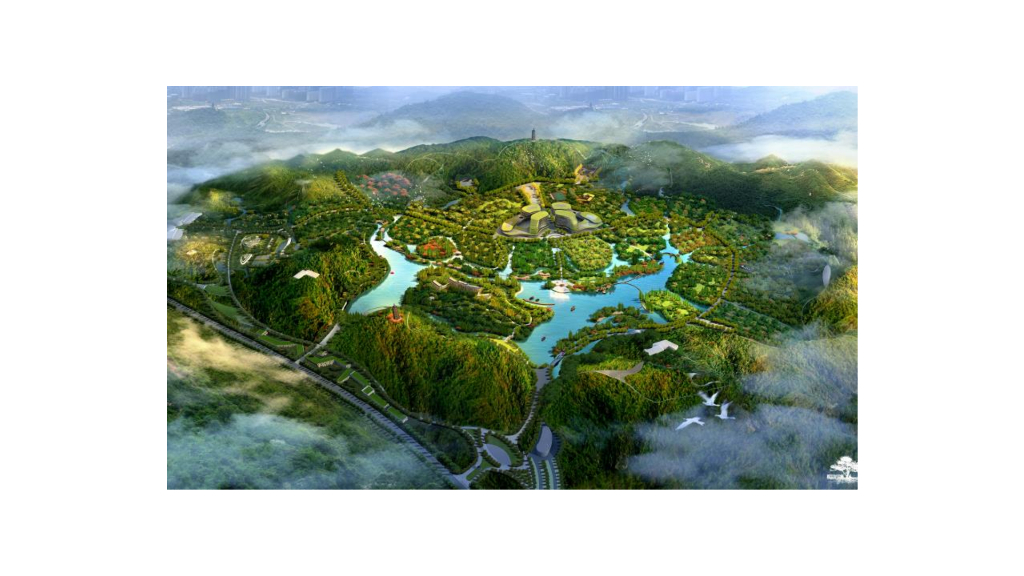 现代温泉养生+生态观光度假区规划设计