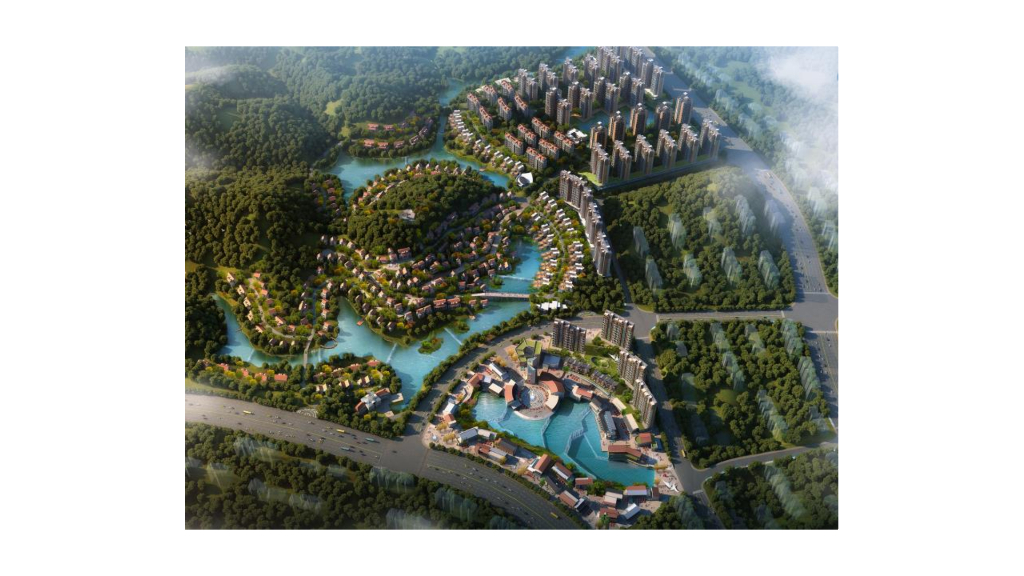 [四川]商业休闲+养伤温泉城度假区规划设计